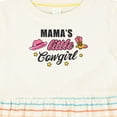thumbnail image 4 of Inktastic Mamas Little Cowgirl with Cowgirl Hat and Boots Girls Baby Dress, 4 of 5