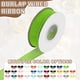 thumbnail image 3 of Cinta de alambre de yute Uxcell de 1" x 10 yardas, cinta de borde con alambre, correa tejida, verde claro, 3 of 7