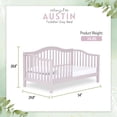 thumbnail image 5 of Dream On Me Austin Toddler Daybed, Blush Pink, 5 of 8