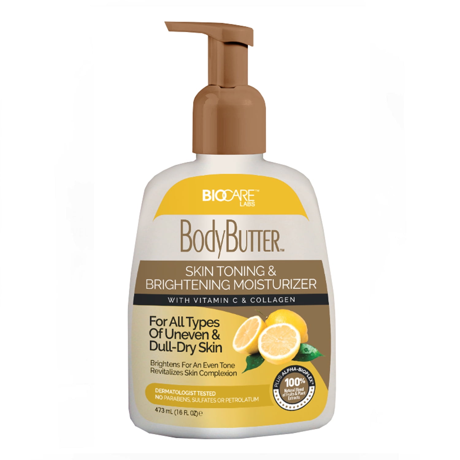 Biocare Body Butter Skin Moisturizer With Vitamin C And Collagen 16 Oz