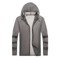 thumbnail image 1 of IMENGL Solid color rain jacket, Gray L, Size M-5XL, 1 of 2