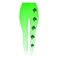 thumbnail image 4 of DDAPJ pyju St. Patrick's Day Leggings for Women Trendy Shamrock Print High Waisted Stretch Legging Stretchy Workout Yoga Pants Army Green L, 4 of 5