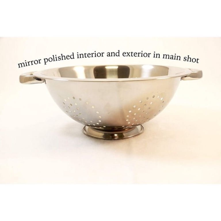 Cook Pro Stainless Steel Colander, 5 Quart photo 3