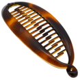 thumbnail image 1 of Peine para el pelo con pinza de plátano grande francesa, pinzas de plátano flexibles para el pelo grueso, soporte para cola de caballo, pinzas de plátano entrelazadas, 1 of 5