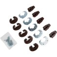 thumbnail image 1 of 5set Enduring Drawer Slides with Metal Backing & Screws Drawer Track Guides and Glides for NightStand Drawer Systems, 1 of 4