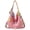 Pink, variant on Knitted Openwork Flower Bag Women's Boho Embroidery Crossbody Bag Hollow Out Crochet Knit Shoulder Bag Tote Handbag