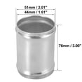 thumbnail image 4 of Unique Bargains Aluminum Alloy Vehicle Hose Joint Pipe Set with OD 4.02' 102mm Length 3' 76mm, 4 of 8