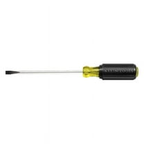 Klein Tools 605-6 - 1/4" x 6" Slotted Heavy Duty Round Shank Screwdriver