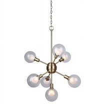 ICH683A07GD9-Canarm Inc-Estella - 7 Light Chandelier-23 Inches Tall and 21.75 Inches Wide