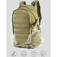 thumbnail image 6 of Battle Pack Tactical Backpack 1 to 3 Day Assault Pack Combat Veteran Owned Company 27L Bug Out Bag(Green), 6 of 7
