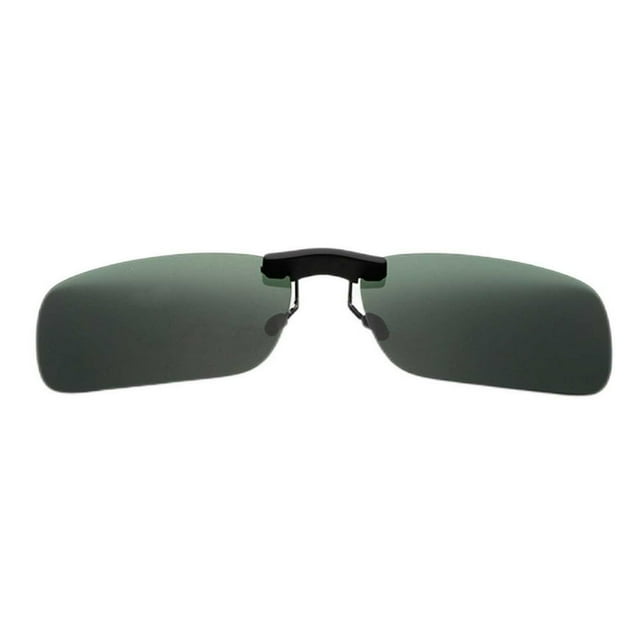 CUITING Night Vision Anti Glare Polarized Clip On Driving Glasses UV400 Lens BEST