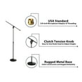 thumbnail image 2 of Universal Compact Base Microphone Stand - Adjustable & Extendable Boom, 2 of 4