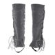 thumbnail image 2 of Funda para botas de pirata, funda para botas, parte superior de botas de caballero para cosplay, escenario, espectáculo, accesorios LARP Gris, 2 of 9