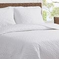 thumbnail image 4 of Tommy Bahama Chevron Quilt Set, King, White, 4 of 6