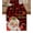 Red, variant on Red Plaid Christmas Table Runner 48 Inches, Santa Xmas Snowflake Farmhouse Bed Runner Dresser Scarves Tabletop for Indoor Outdoor Parties/Ceremony/Banquet, 13" x 48"