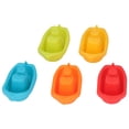 thumbnail image 4 of Stackable Bathtub Boats, Sturdy ABS Prevent Scratching Tipping Color Resolution Baby Stacking Boats For Home Play For 6+ Months Old Kids Anggrek No, 4 of 7
