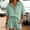Light Green, variant on Linen Sets For Women 2 Piece Vacation Outfits For Women Short Sets Women 2 Piece Outfits Plus Size Two Piece Short Set Matching Set Summer Women Sets 2 Piece Outfits Women Linen Shorts Set
