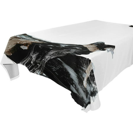 

POPCreation People And Wolves Tablecloth 60x104 inches
