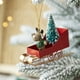 thumbnail image 3 of XWSHYW Decoraciones Navideñas Colgante de Paracaídas con Globo Navideño de Hierro Adornos Navideños Colgante de Árbol de Navidad, 3 of 5