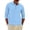 #0263-Light Blue, variant on Men's Linen Polo Solid Color Breathable Lightweight Long Sleeve Turndown Collar Tops All Seasons Fashion Casual Loose Daily Office Outdoor Vacation Lounge