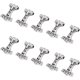 thumbnail image 1 of 10 colgantes de acero inoxidable de 3,5 mm con nudo de martillo de Thor, colgantes de plata para pulseras, collares, joyas y manualidades., 1 of 7