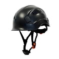 thumbnail image 1 of Inteprter Casco de seguridad Equipo de protección Casco Transpirable con visera Equipo de ciclismo profesional Universal Sunproof Cadenas y protecciones para puertas de seguridad Negro, 1 of 6