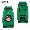 thumbnail image 2 of Suéter para perro búho de Halloween, ropa para perro de peluche, ropa cálida de invierno para mascotas 1398, 2 of 6