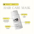 thumbnail image 3 of 5/1 Uds K18 molecular sin enjuague/1 * mascarilla para el cabello reparadora de castañas suaviza restaura el cabello dañado tratamiento profundo de queratina para cabello y cuero cabelludo, 3 of 5