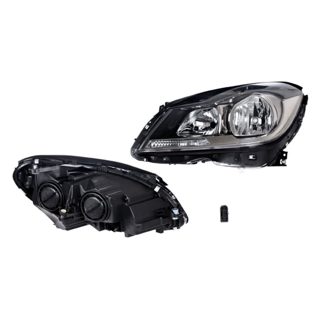 Faro Generica C180 2012 A 2013 Mercedes-Benz Izquierdo Fondo gris