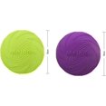 thumbnail image 4 of 6 Pack, 18cm Dog Toy, Rubber Flying Discs for Dogs, Flying Disc Dog Toy Pet Toys (Colorful), 4 of 5