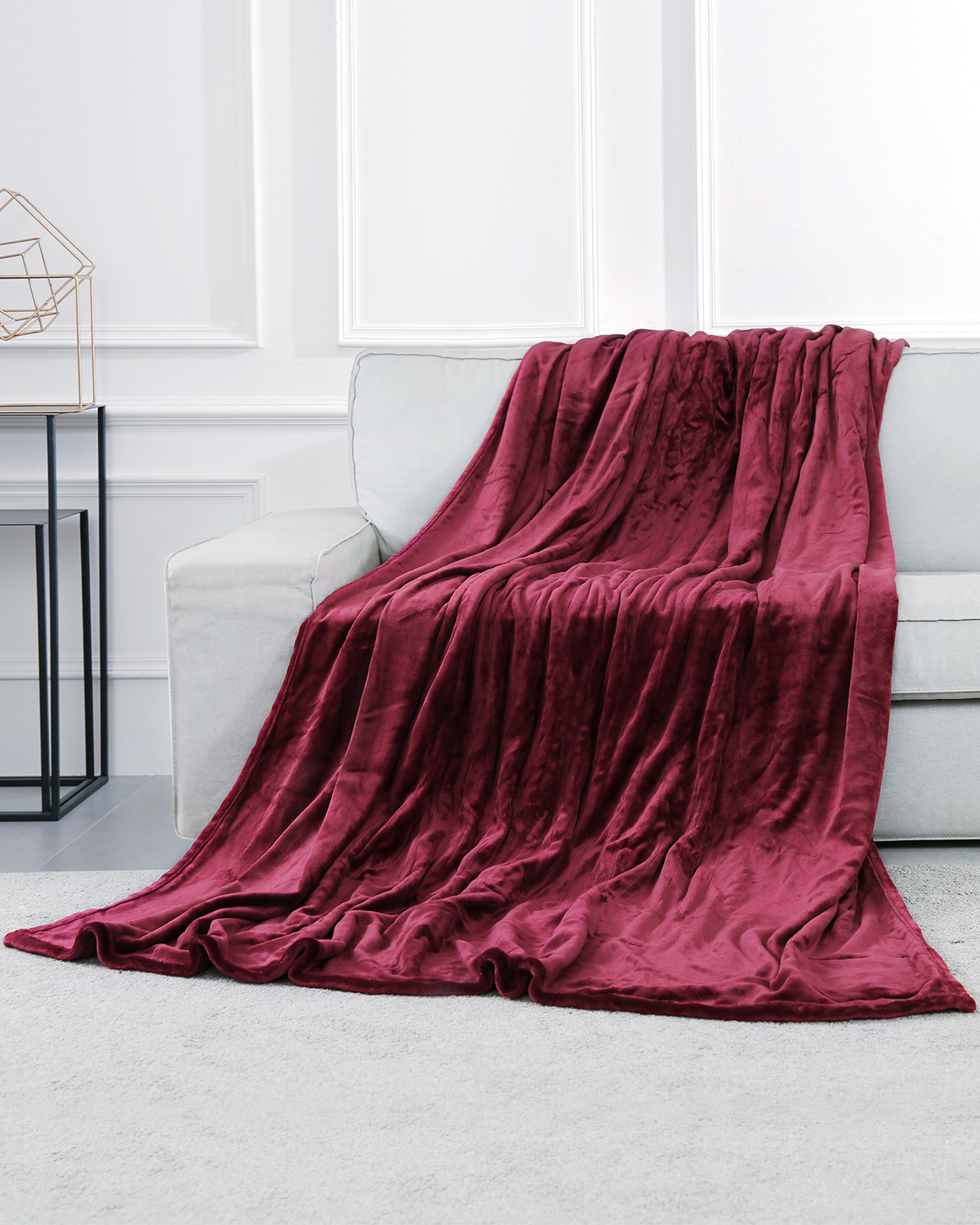 oversized electric throw