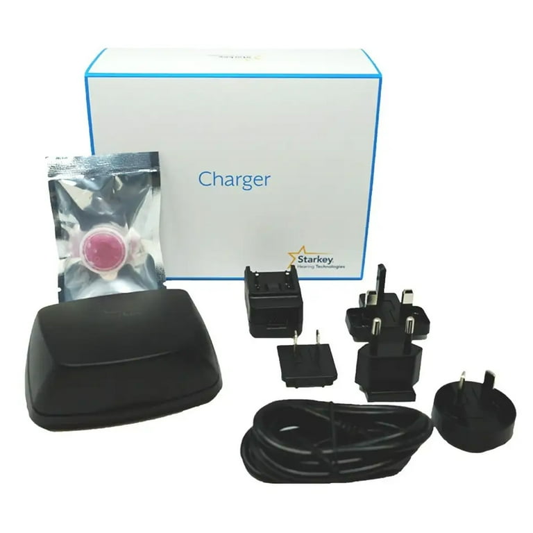 Starkey Standard Charger, Rechargeable Hearing Aids Case, LED