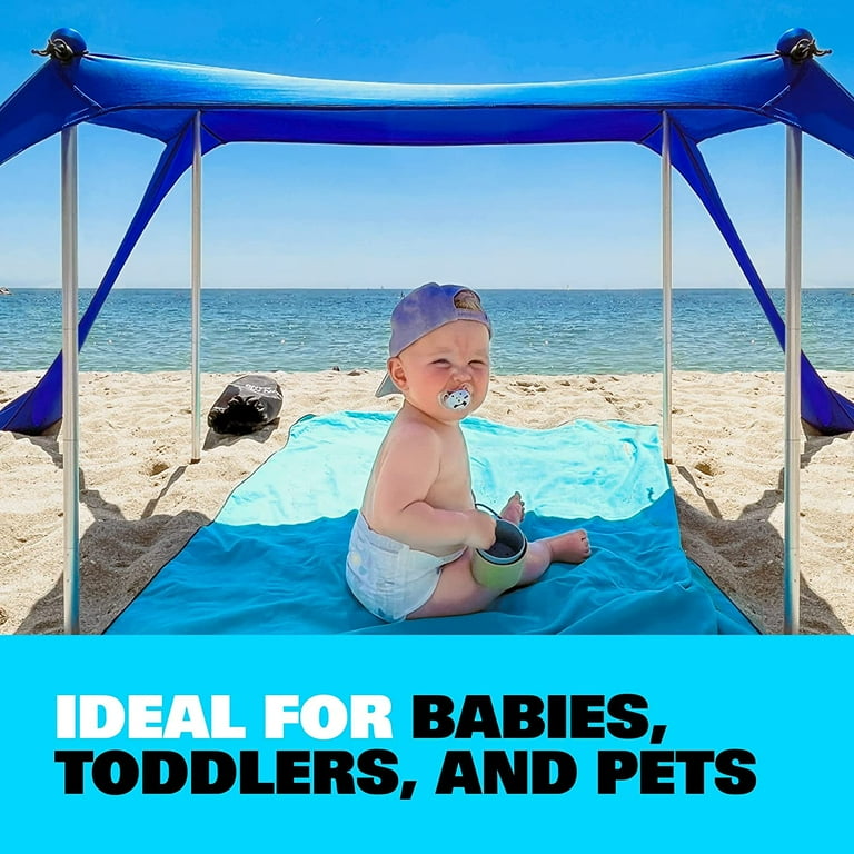 Free Shipping! SUN NINJA Baby Pop-up Beach Tent, UPF50+