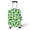Banana and Tropical Leaf Pattern, variant on HELLHERO Washable Suitcase Cover for Airport Travel, Polyester Convenient Handle Access Travel Protection Cover, Bat Pumpkin Theme and Starry Sky