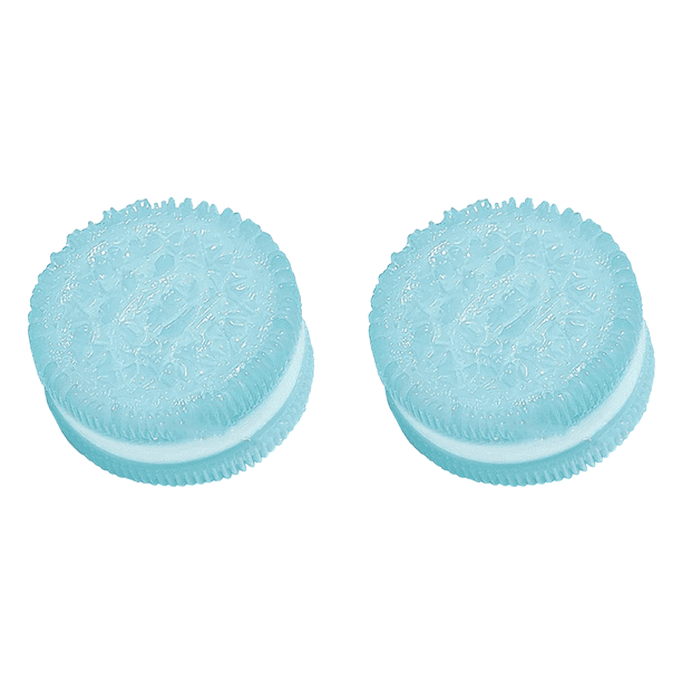 Mochi Taba Nuevo Toy Galleta Pellizcar Juguete Juego Descompresión () Azul