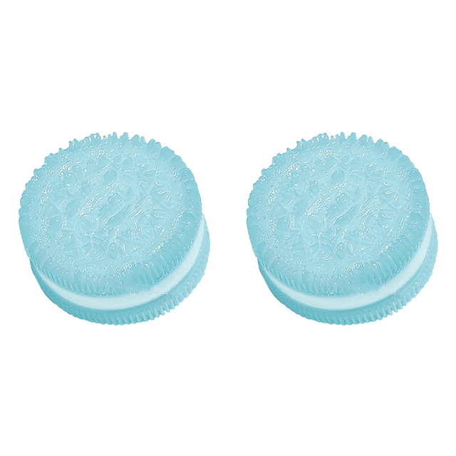 Mochi Taba Nuevo Fidget Toy Galleta Pellizcar Juguete Juego Descompresión () Azul