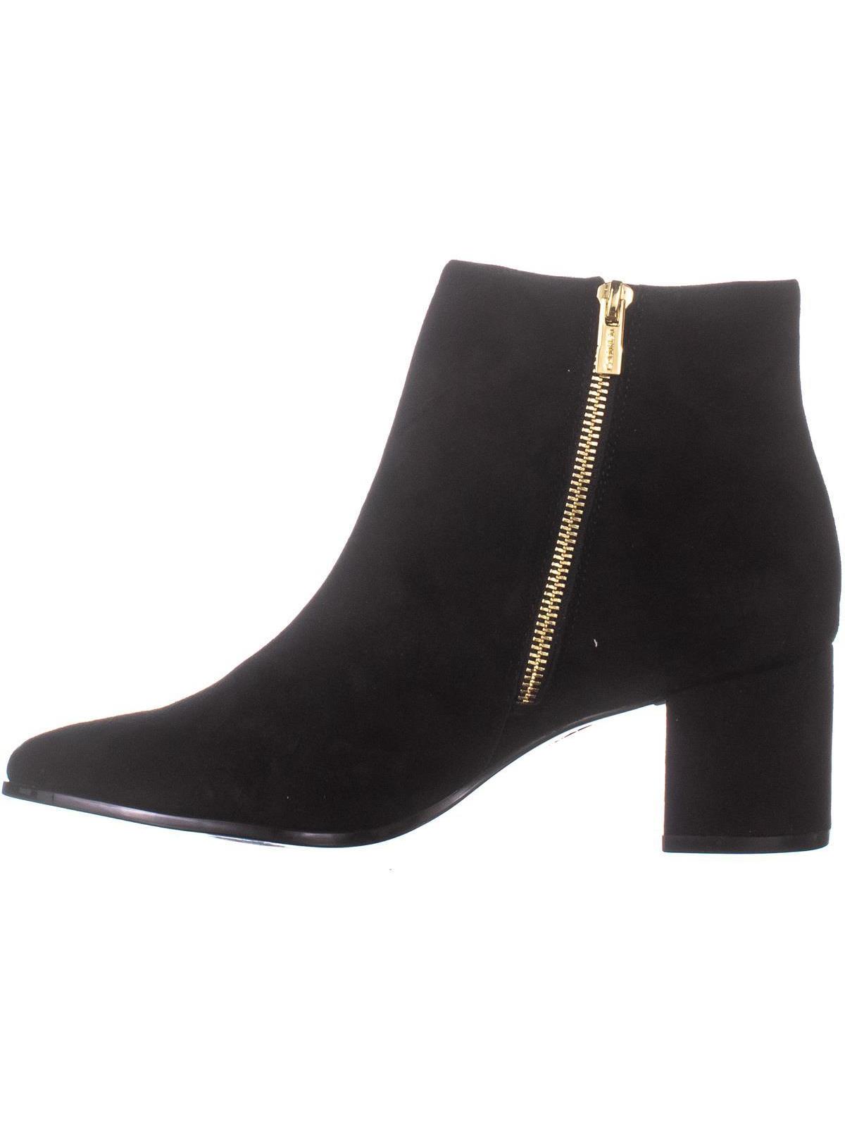 calvin klein fisa suede ankle bootie