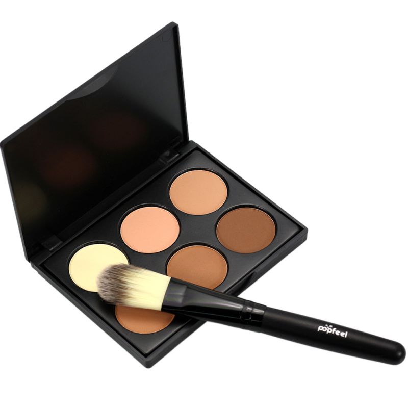 concealer and bronzer