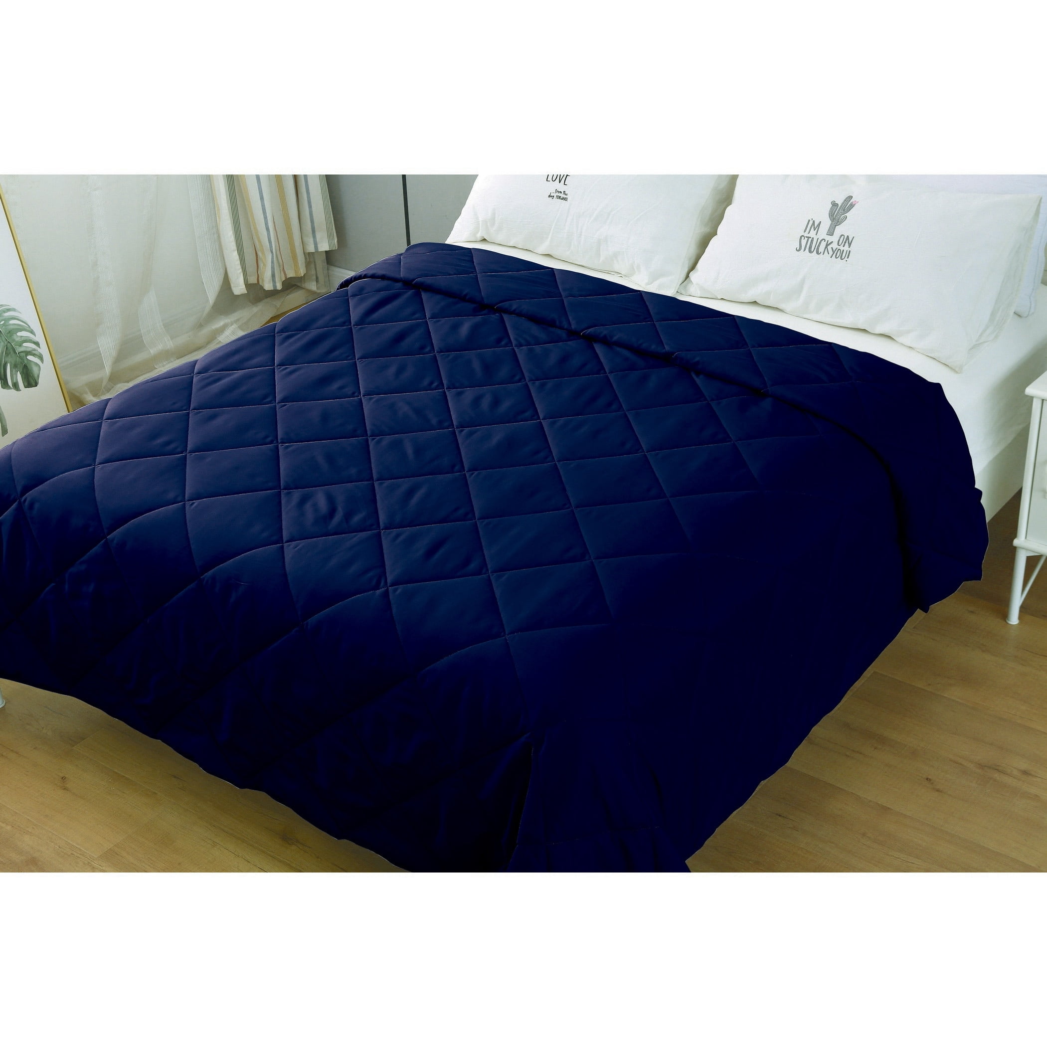 St. James Home Microfiber Nano Blanket, Tan, Full/Queen