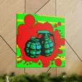 thumbnail image 6 of Grenades in Pop Art - Canvas, 6 of 10