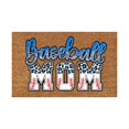 thumbnail image 1 of Front Door Mat Indoor Door Mat Front Door Mat Outdoor Entrance Baseball Sports Copy Floor Mats Door Mats Holiday Home Decor Mats Rug Corner s for Carpets Small Kitchen Rugs Non Slip 16x24IN, 1 of 8