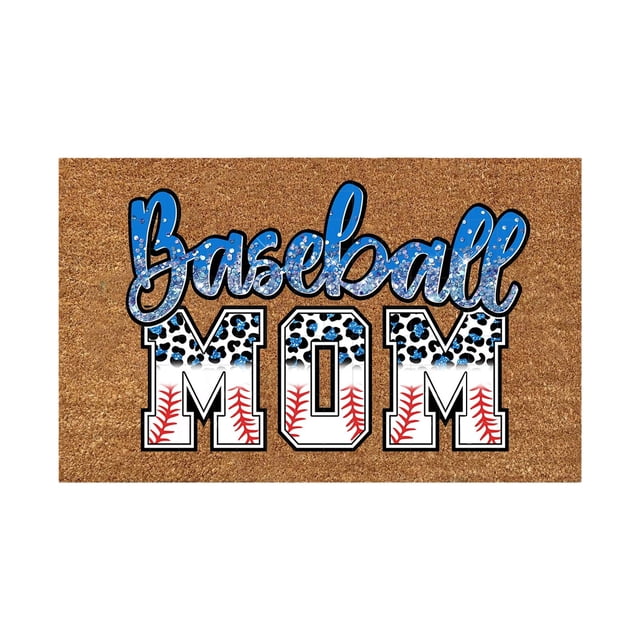 Front Door Mat Indoor Door Mat Front Door Mat Outdoor Entrance Baseball Sports Copy Floor Mats Door Mats Holiday Home Decor Mats Rug Corner s for Carpets Small Kitchen Rugs Non Slip 16x24IN