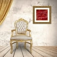 thumbnail image 3 of Sasha 27x26 Gold Ornate Wood Framed with Double Matting Museum Art Print Titled - Le Pavot III, 3 of 4