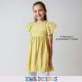 thumbnail image 2 of French Connection Girls Floral Smocked Square Neck Sundress with Lace Trim for Kids (Sizes 4-16), 2 of 8