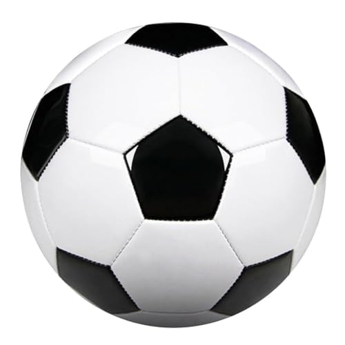 Soccer Ball Size 5 Classic Black White Training Ball for Adults and Kids