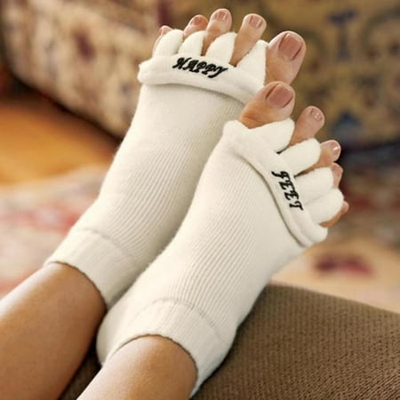 Happy Feet Socks - Original Toe Alignment Socks (The Best Socks For Sweaty Feet)