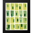 thumbnail image 2 of Galapon, Nikki 12x14 Black Modern Framed Museum Art Print Titled - Olive Stack II, 2 of 5