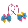 thumbnail image 3 of 8 piezas bebé niñas arco elástico lazos sujetadores de cola de caballo cintas para el cabello estilo 3 Sunnimix Lazos del pelo de la muchacha de los niños, 3 of 8