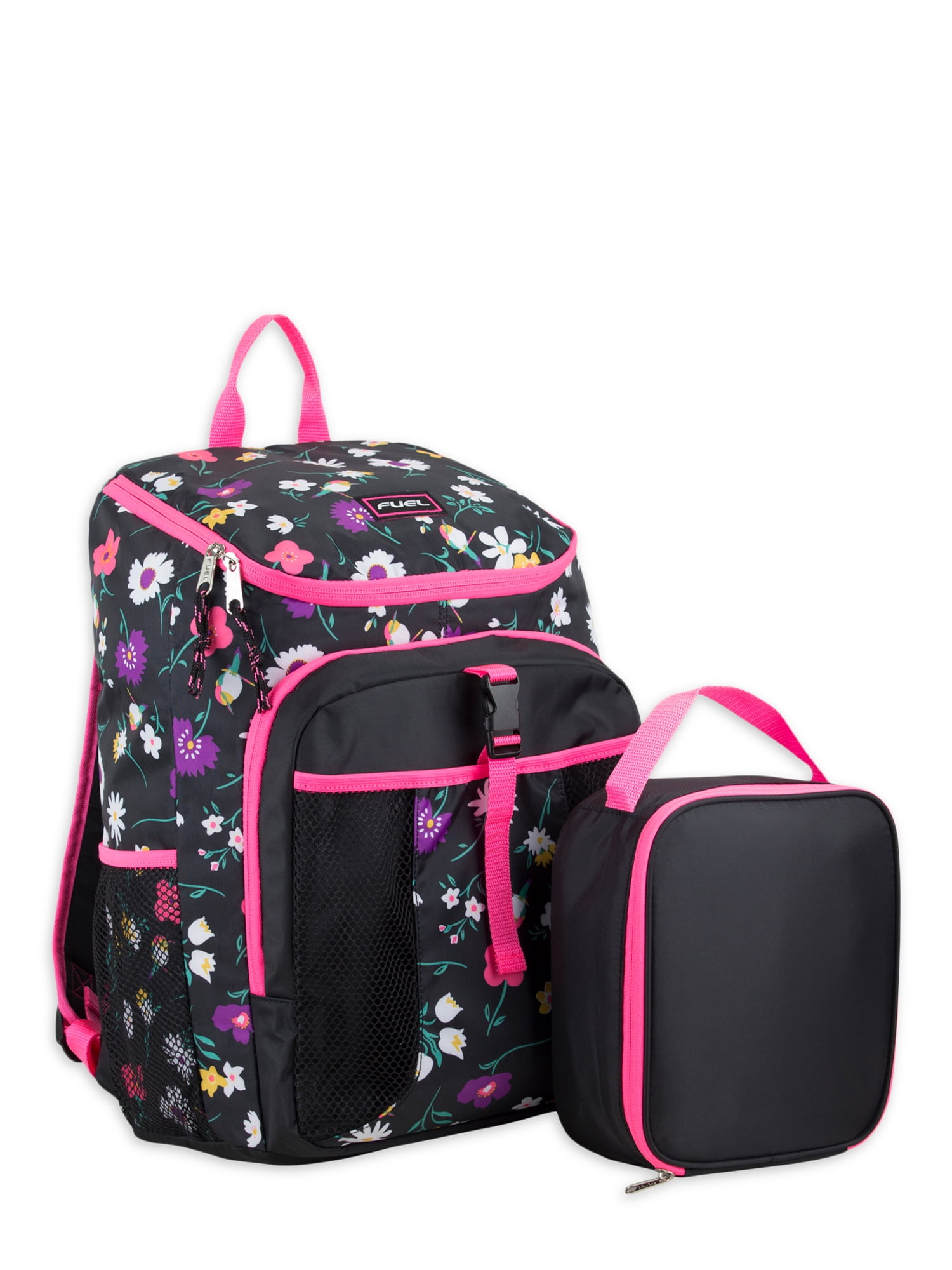 15” Backpack + Lunch Box Set - Pink – Duara Kids