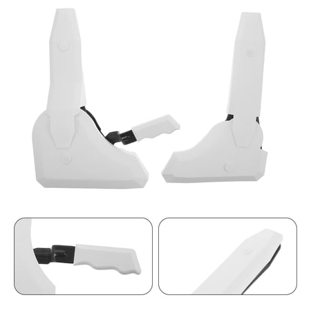 ounona 2pcs white metal adjustable product